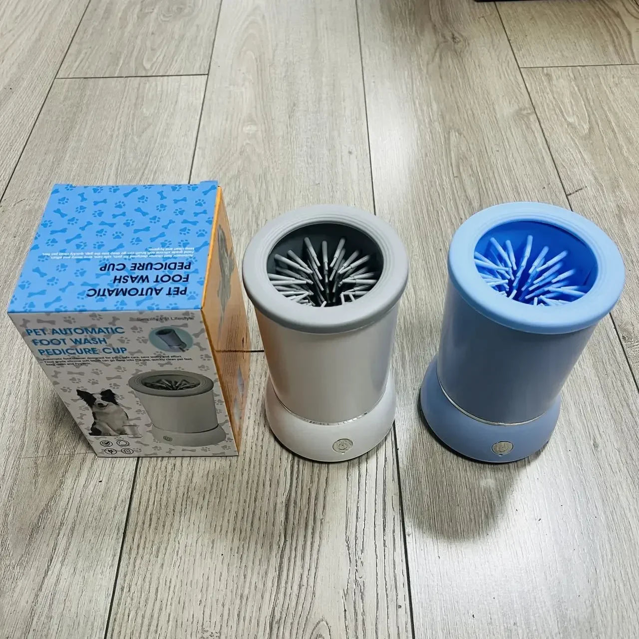 Electric Dog Foot Washing Cup Pet Grooming Tool Intelligent Automatic Paw Cleaner Silicone Material Pet Foot Wash Cup